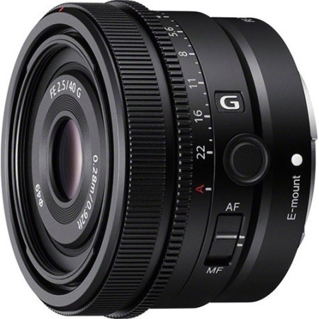 Sony SEL40F25G FE 40 mm F2.5 G MILC Wide lens Black Cyprus | Sony C...