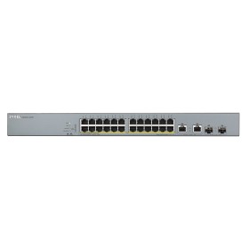 Zyxel Switch PoE Gigabit Managed Cloud CCTV 24PoE + 2RJ45/SFP Combo 375W GS1350-26HP UK