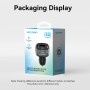 Vention Car FM Transmitter & Charger 3xUSB 30W/18W/5W FFLB0