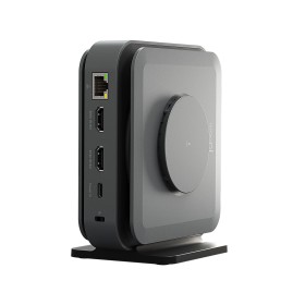 j5create Dock USB-C Dual Display 4K MST MacBookM3 HDMI/RJ45/SD/USB/PD + Wireless Charger + 140W PSU UK JCD3199P