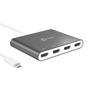 j5create Converter USB-C to 4-Port HDMI Multi-Monitor JCA366