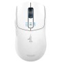 Armaggeddon Gaming Mouse Wired+2.4G+BT Recharge 5B MIRAGE-V White