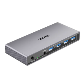 Unitek KVM DisplayPort Switch 2-1 8K60Hz with 4-Port USB 3.0 V1310A