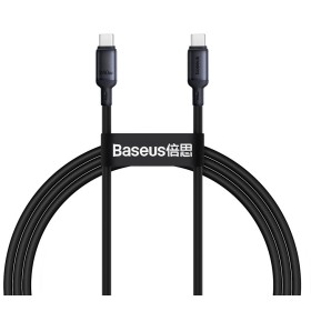 Baseus Cable USB-C to USB-C PicoGo Magnetic Silicone 240W 1.0m Black