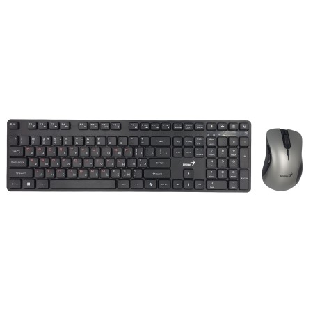 Genius Keyboard-Mouse Set Wireless AI+Voice Typing KM-8216S Russian