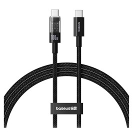 Baseus Cable USB-C to USB-C Gem Series 100W 2.0m Black
