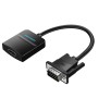 Vention Converter VGA+Audio to HDMI & USB Power 0.5m ACNBD