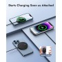 Baseus Charger Desktop Wireless 15W Magnetic Simple Mini3 Black