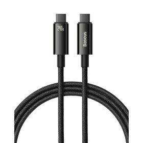 Baseus Cable USB-C to USB-C Tungsten Gold 240W 2.0m Blk