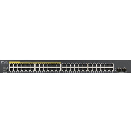 Zyxel Switch PoE Gigabit Managed 48 Ports 24PoE + 24RJ45 +2SFP 170W GS190048HPV2