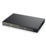 Zyxel Switch PoE Gigabit Managed 48 Ports 24PoE + 24RJ45 +2SFP 170W GS190048HPV2