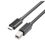Unitek USB-C 2.0 to USB-B Printer Cable 3.0m