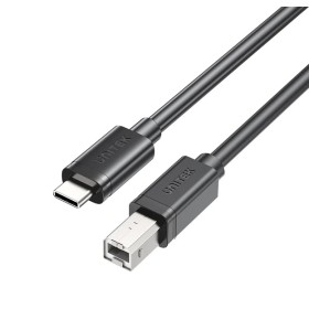 Unitek USB-C 2.0 to USB-B Printer Cable 2.0m