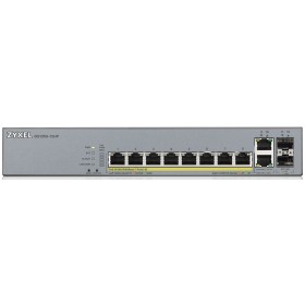 Zyxel 12-Port Gigabit PoE Cloud Managed Switch, 8 x PoE 130W CCTV GS1350-12HP