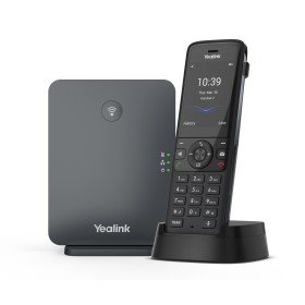 Yealink IP Phone Cordless DECT Base & W78H Handset with Bluetooth & Elegant Design W78P