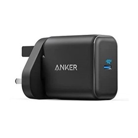 Anker PowerPort III 25W USB-C Wall Charger with UK EU & US plug