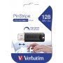 Verbatim USB Drive 3.2 Pinstripe 128GB Black