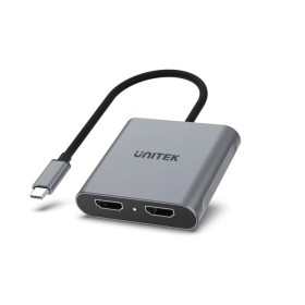 Unitek Converter USB-C to HDMI Dual 4K 60Hz MST V1404B