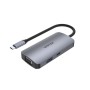Unitek D1051A USB3.1 TypeC Hub 2xHDMI/VGA/PD100W up to 3 monitors
