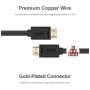 Unitek Y-C137M Premium 100% Copper HDMI Cable 1.5m