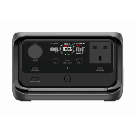EcoFlow RIVER 3 Plus UK Portable Power Station 286WH 600W