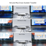 Unitek USB-C Hub 10Gbps for Data Intercopy 3 USB-A Ports U1344A