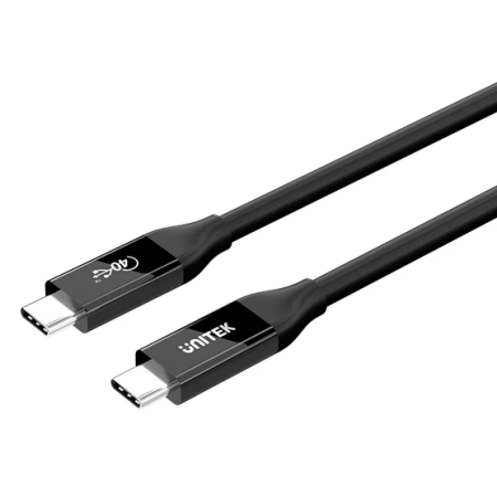 Unitek USB 4.0 Cable 2.0m 240W+40G+8K60HZ C14100ABK01-2M