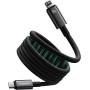 Baseus Tungsten Gold Magnetic Charging Cable Type-C to iP