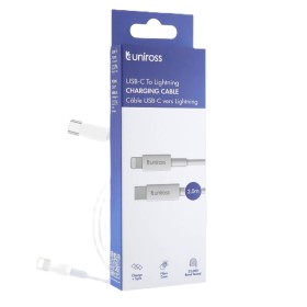 Uniross Cable USB-C to Lightning Cable 2.0m UCA008