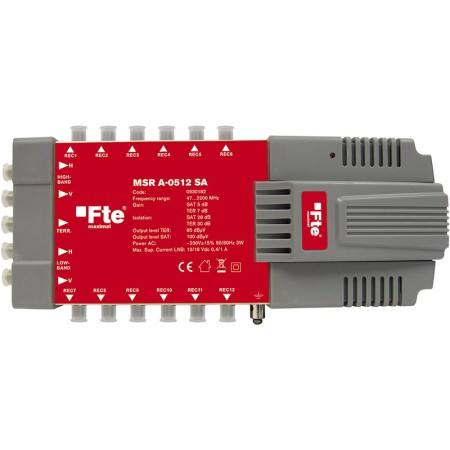 FTE MSRA0512 5/12 Active Satellite/Terrestrial Multiswitch