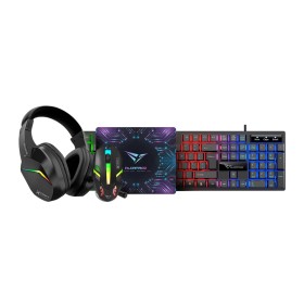 Alcatroz X-Craft 4in1 Gaming Set Keyb+Mouse+Mat+H/set BASECAMP Black