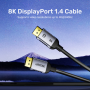 Unitek DisplayPort 1.4 Cable 8K 60Hz 5.0m C1628G-5M
