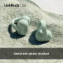 Sony WFLC900C LinkBuds Clip Open-Ear Headphones Greige