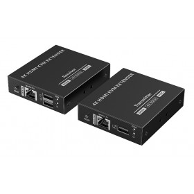 Lenkeng KVM HDMI Extender over Ethernet 4K60Hz 70m Loop POC LKV565KVM-P