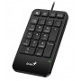 Genius Keyboard Numeric Pad Wired AI w/Palm Rest USB-A NumPad 125