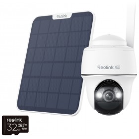 Reolink BP4G Outdoor Battery Camera 4K PTZ GO PT Ultra (G440) (White) (Hard Bundle)